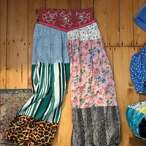 Pitusa Colorful Patchwork Pants
